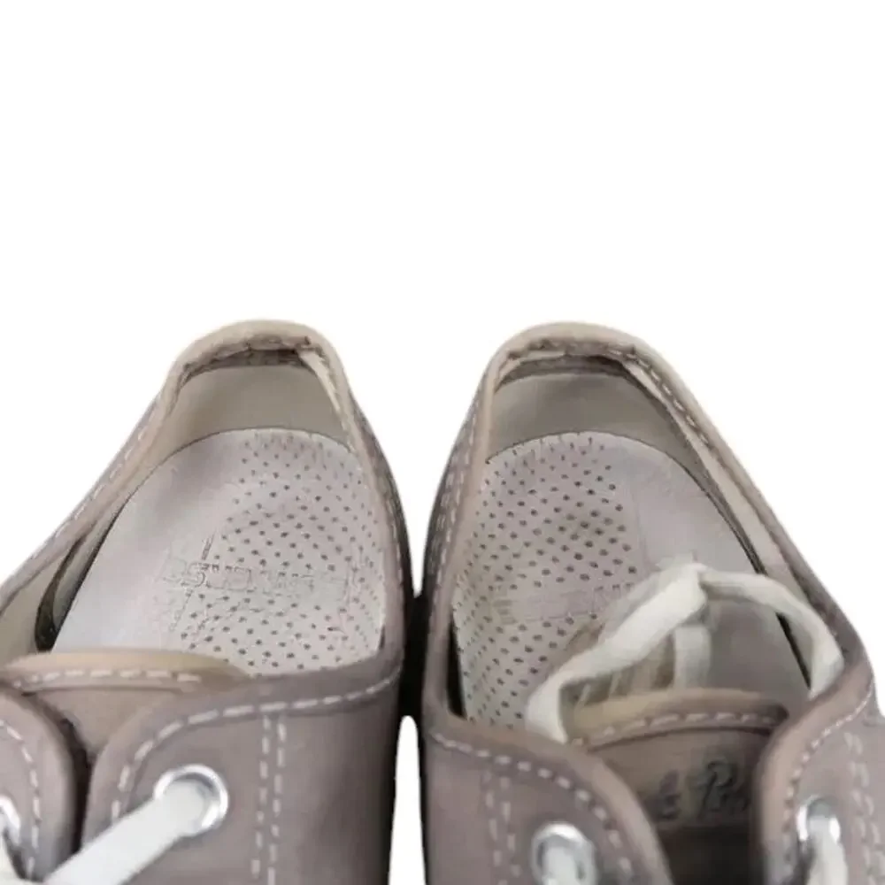 Converse Shoes Mens 9 Sneakers Jack Purcell Comfort Wedge Classic Canvas Grey - Picture 4 of 13